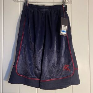 Boys court shorts XXL 18/20 ANDI all court boys game short Navy blue red 2 PAIRS